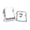 JIMS, Getriebeoberteil aus Billet-Aluminium. Verchromt